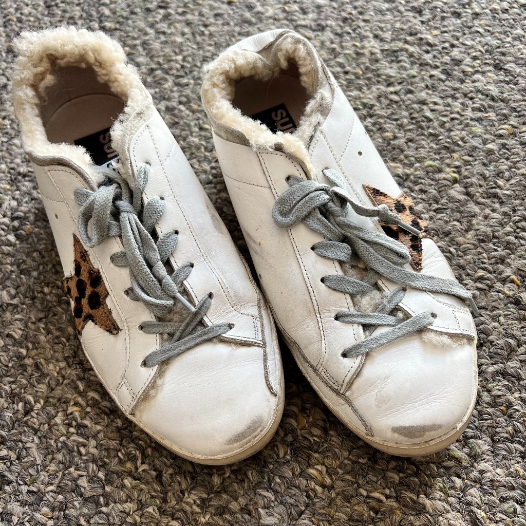 Golden Goose Super Star Sabot Sneaker. Size 38. Great Used Condition
